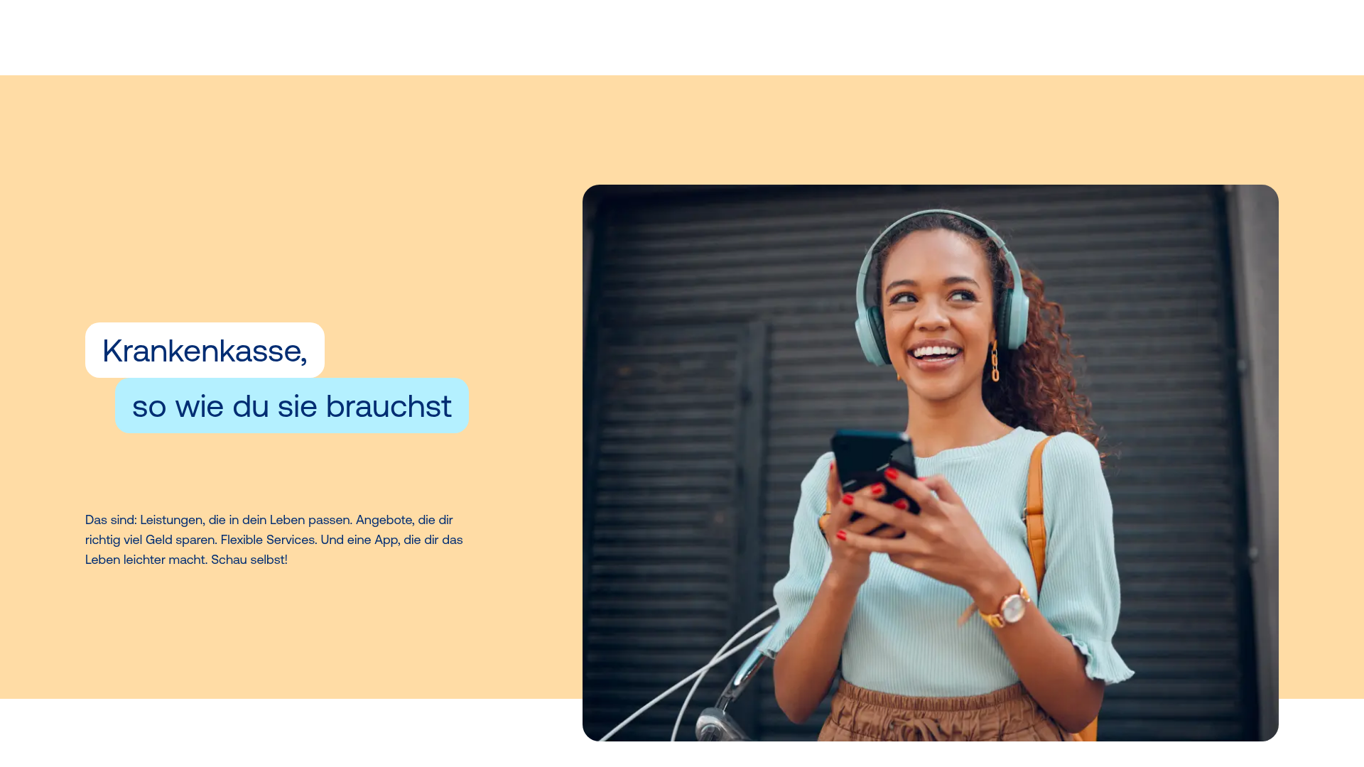 Website-Screenshot Pronova BKK