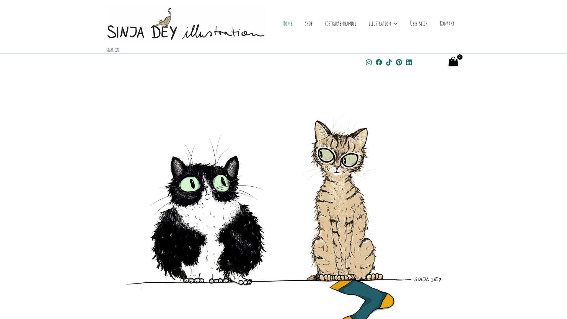 Website-Screenshot Sinja Dey