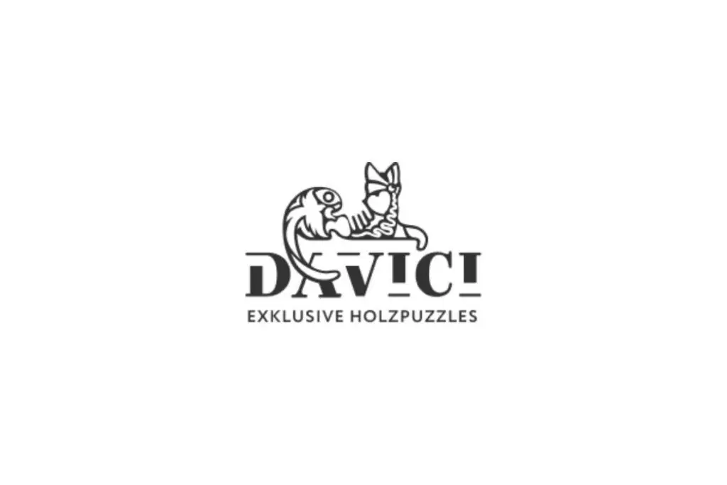Davici Logo exklusive Holzpuzzles